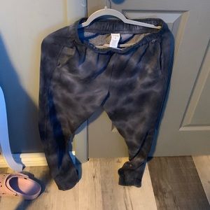 sweatpants worn a couple of times